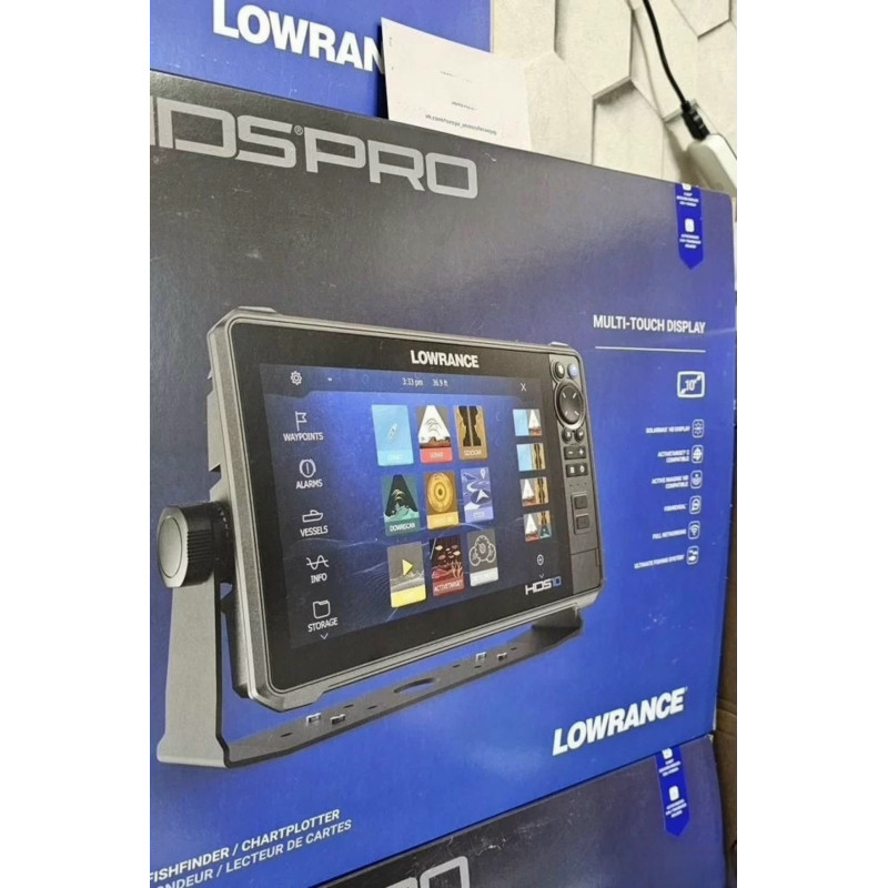Lowrance HDS 10 PRO c датчиком HD, (RUS 26.2)